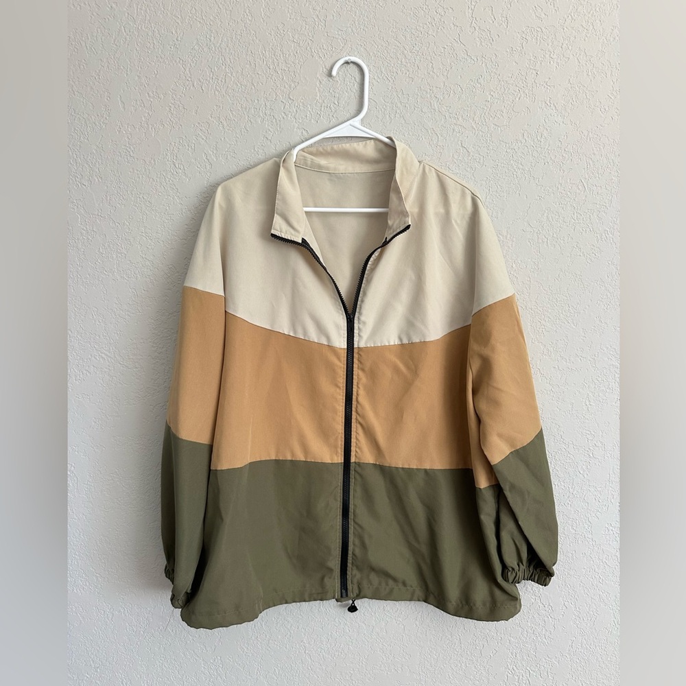 SHEIN Lightweight Casual Zip-up